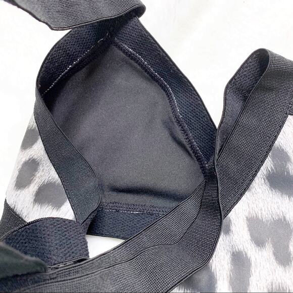 POP ACTIVE by Poprageous Jasmine Leopard Bralette Sports Bra size Small - Picture 7 of 9